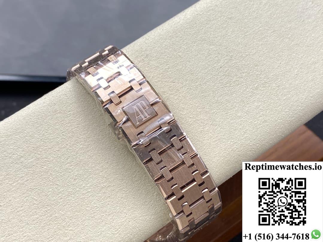 Ap Royal Oak 15400Or.Oo.1220Or.03 Aps Factory Blue Dial-Rep Time Watches