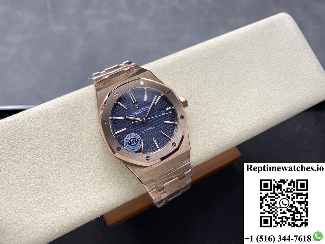 Ap Royal Oak 15400Or.Oo.1220Or.03 Aps Factory Blue Dial-Rep Time Watches