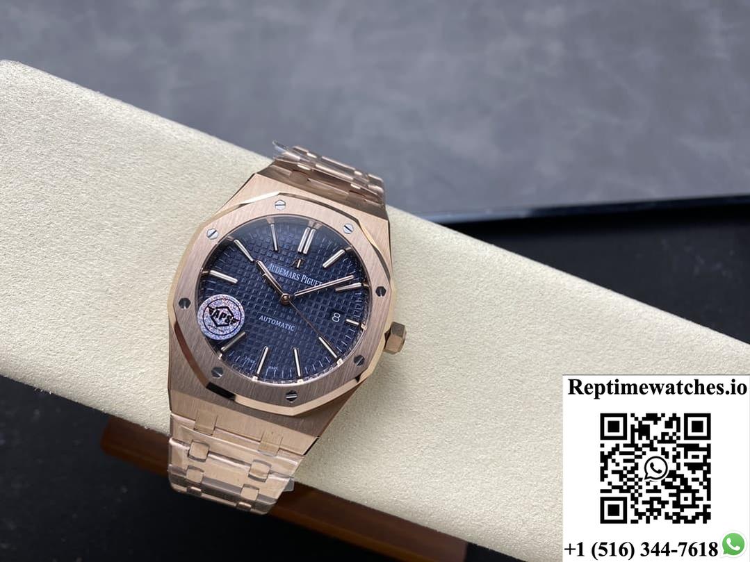 Ap Royal Oak 15400Or.Oo.1220Or.03 Aps Factory Blue Dial-Rep Time Watches