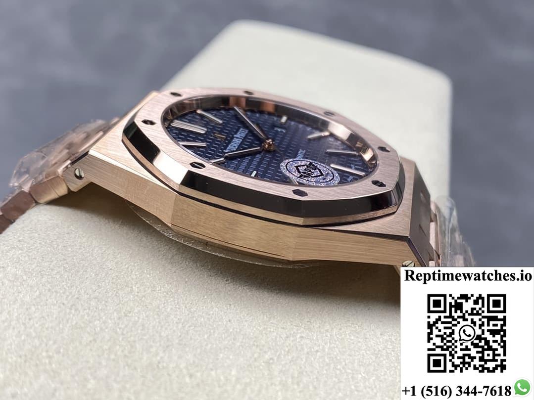 Ap Royal Oak 15400Or.Oo.1220Or.03 Aps Factory Blue Dial-Rep Time Watches