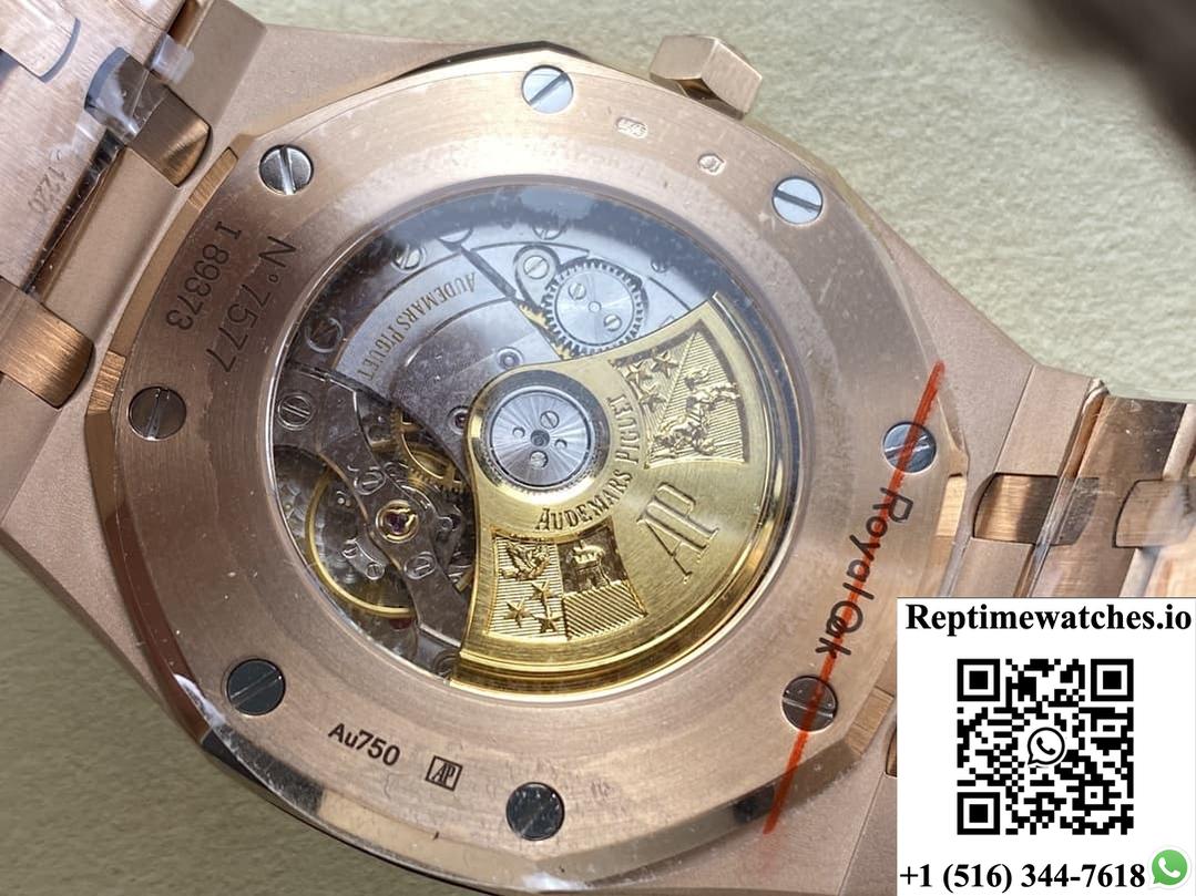Ap Royal Oak 15400Or.Oo.1220Or.03 Aps Factory Blue Dial-Rep Time Watches