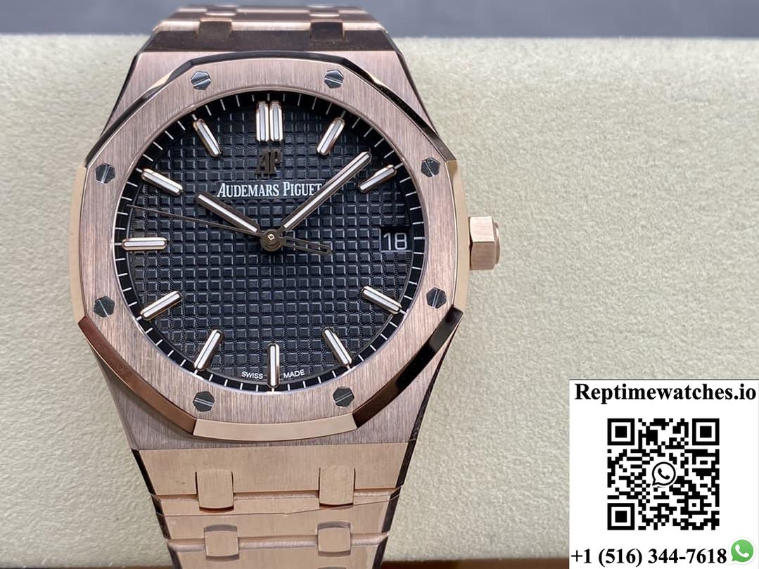 Ap Royal Oak 15500Or.Oo.1220Or.01 Aps Factory Date Display-Rep Time Watches