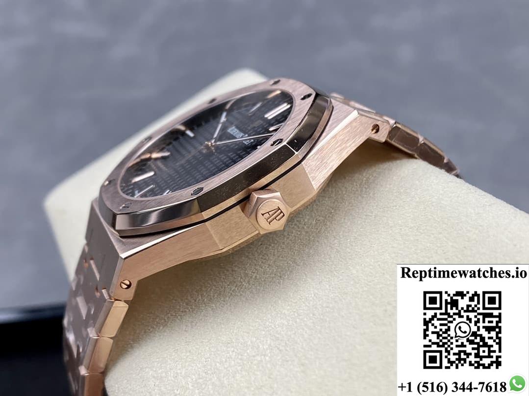 Ap Royal Oak 15500Or.Oo.1220Or.01 Aps Factory Date Display-Rep Time Watches