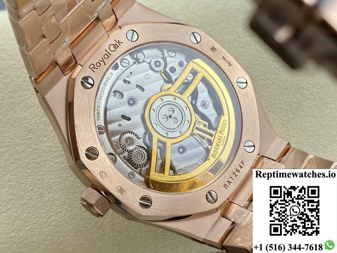 Ap Royal Oak 15500Or.Oo.1220Or.01 Aps Factory Date Display-Rep Time Watches
