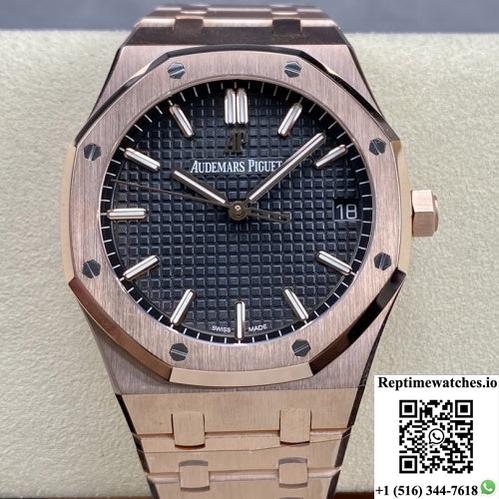 Ap Royal Oak 15500Or.Oo.1220Or.01 Aps Factory Date Display-Rep Time Watches