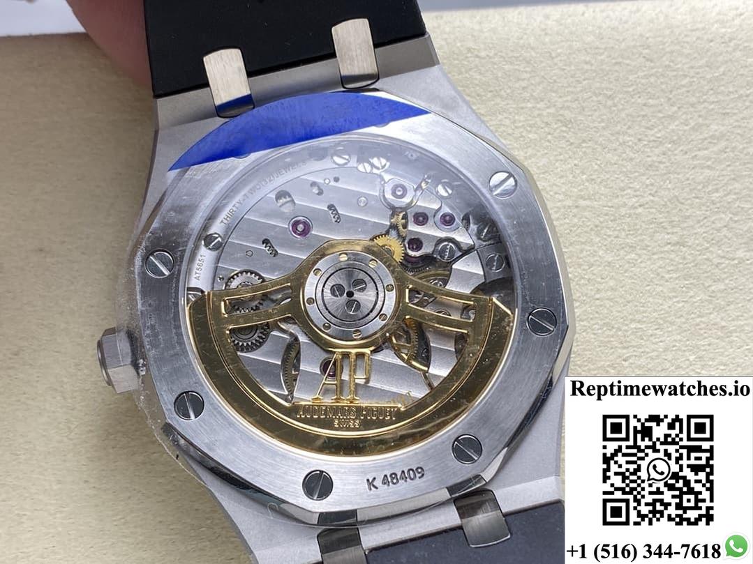 Ap Royal Oak 15500St Aps Factory Transparent Case Back-Rep Time Watches