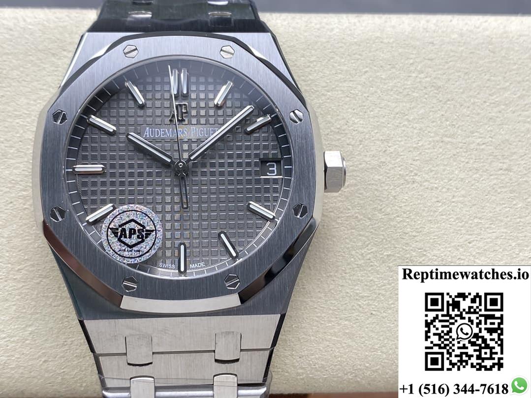 Ap Royal Oak 15500St.Oo.1220St.02 Aps Factory Stainless Steel Bezel-Rep Time Watches