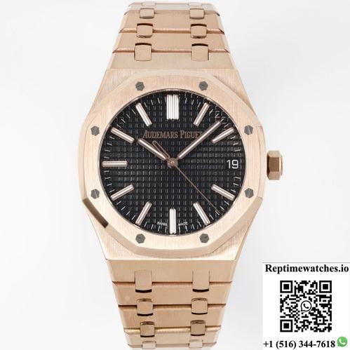 Ap Royal Oak 15510Or.Oo.1320Or.04 Aps Factory Black Dial-Rep Time Watches