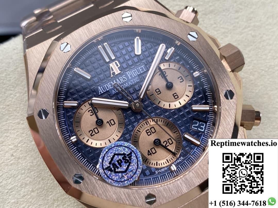 Ap Royal Oak 26240Or.Oo.1220Or.01 Aps Factory Chronograph Function-Rep Time Watches