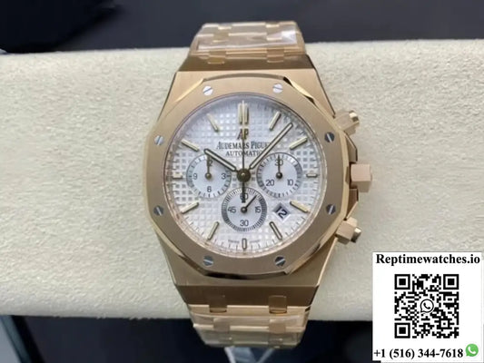 AP Royal Oak 26320BA.OO.1220BA.01 APS Factory White Dial