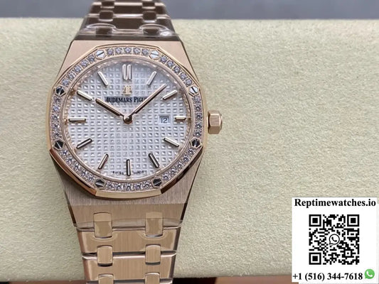 AP Royal Oak 67651OR.ZZ.1261OR.01 ZF Factory White Dial