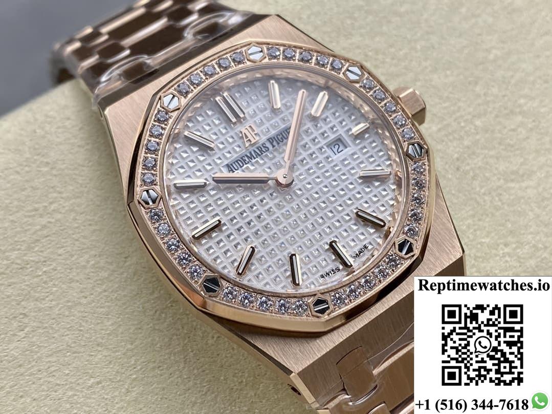 Ap Royal Oak 67651Or.Zz.1261Or.01 Zf Factory White Dial-Rep Time Watches