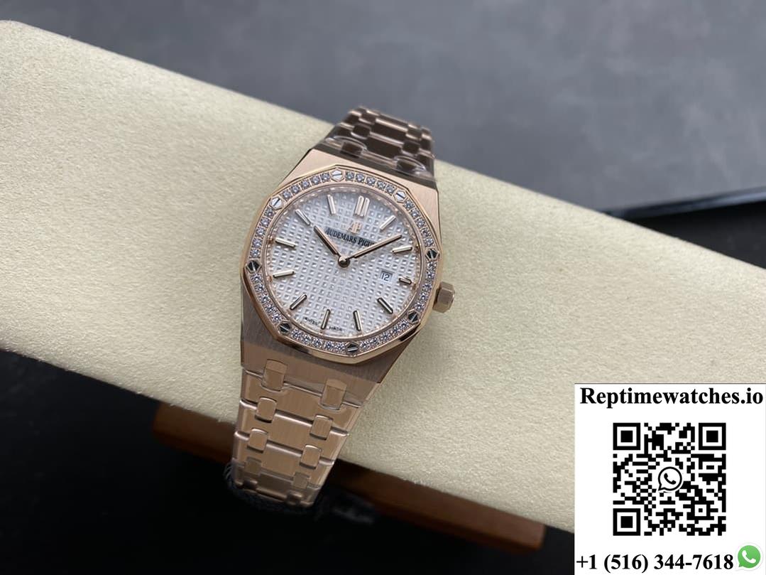 Ap Royal Oak 67651Or.Zz.1261Or.01 Zf Factory White Dial-Rep Time Watches