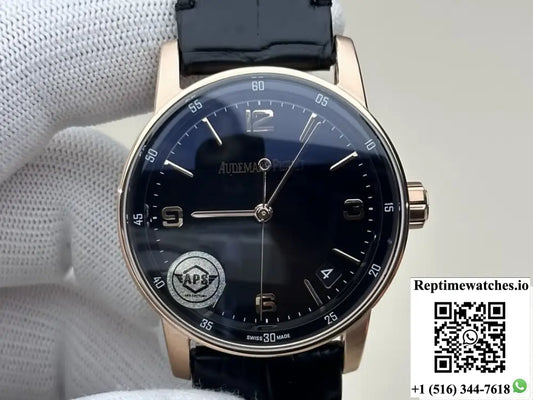 Audemars Piguet CODE 11.59 15210OR.OO.A002CR.01 APS factory crocodile leather strap