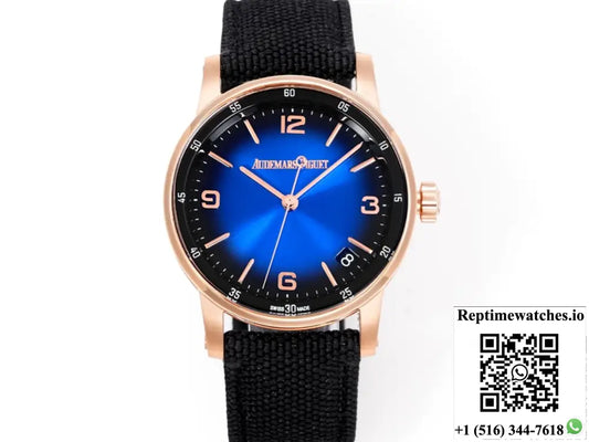 Audemars Piguet CODE 11.59 15210OR.OO.A002KB.03 APK Factory Rose Gold Bezel