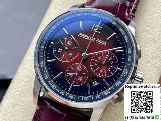 Audemars Piguet CODE 11.59 26393BC.OO.A068CR.01.99 OMF factory crocodile leather strap
