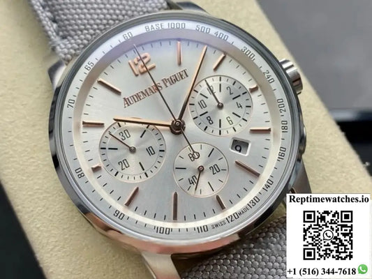 Audemars Piguet CODE 11.59 26393CR.OO.A008KB.01 OMF factory stainless steel crown