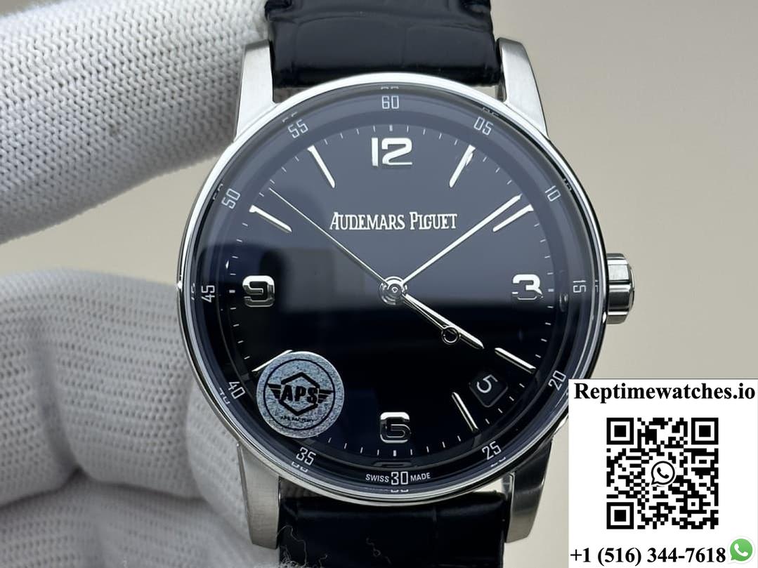 Audemars Piguet Code 11.59 15210Bc.Oo.A002Cr.01 Aps Factory Black Dial-Rep Time Watches