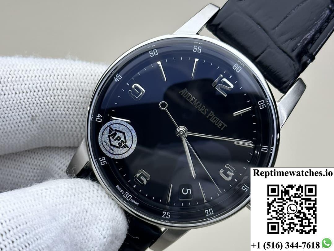 Audemars Piguet Code 11.59 15210Bc.Oo.A002Cr.01 Aps Factory Black Dial-Rep Time Watches