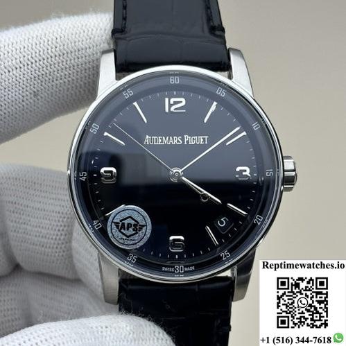 Audemars Piguet Code 11.59 15210Bc.Oo.A002Cr.01 Aps Factory Black Dial-Rep Time Watches