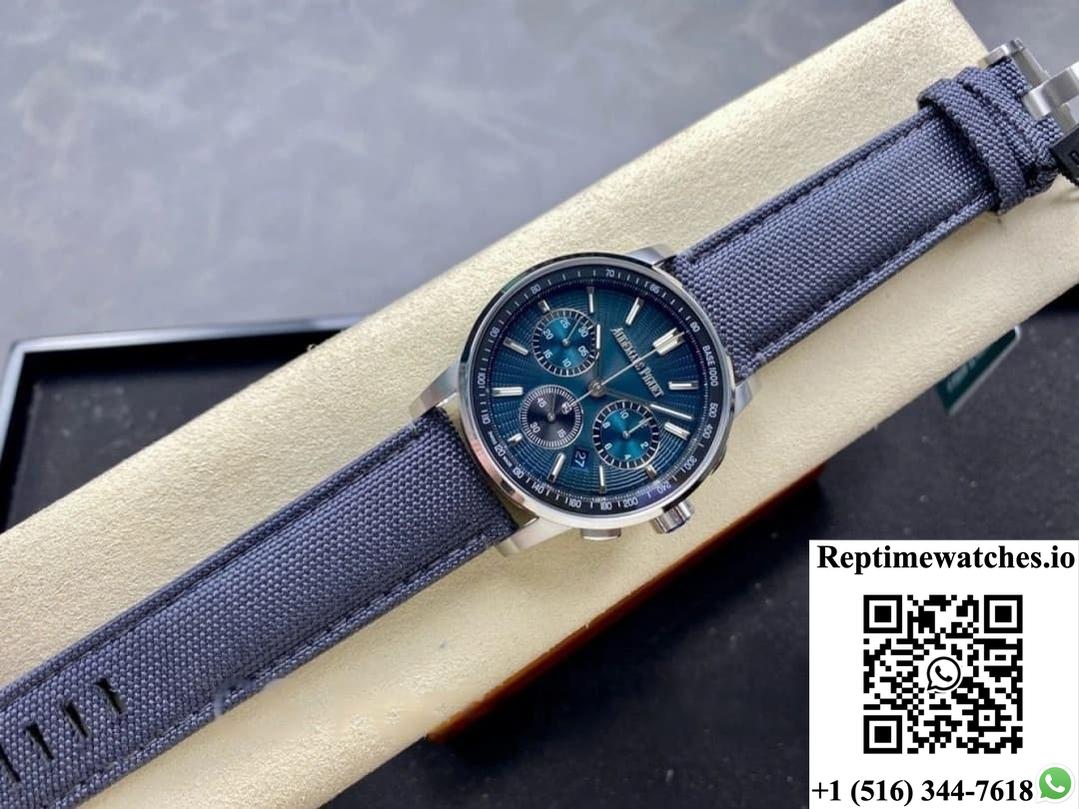 Audemars Piguet Code 11.59 26393St.Oo.A348Kb.01 Omf Factory Blue Dial-Rep Time Watches