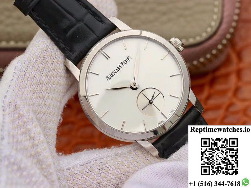 Audemars Piguet Jules 77238Or.Oo.A088Cr.02 White Dial-Rep Time Watches