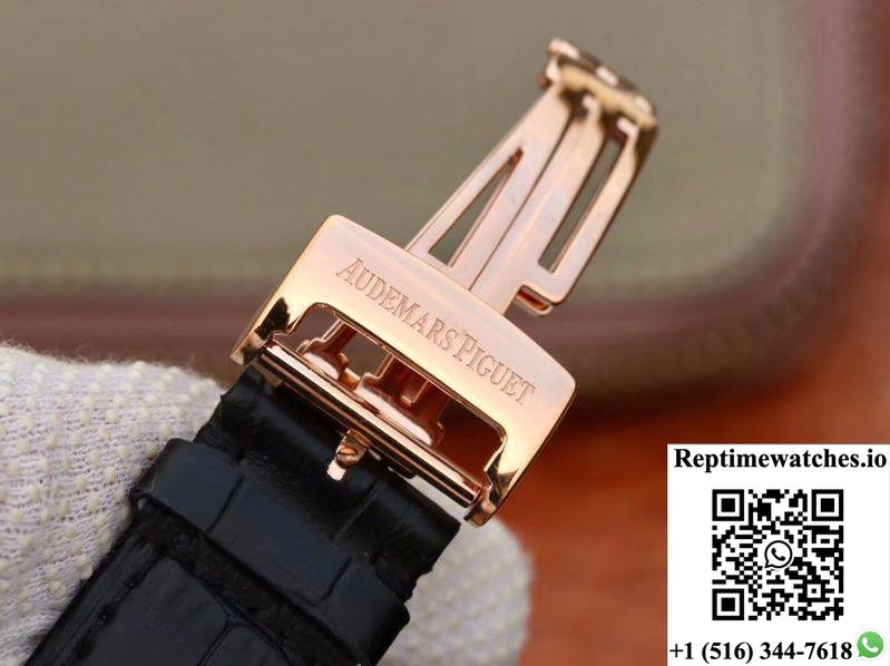 Audemars Piguet Jules Audemars Tourbillon 26357Pt.Zz.D028Cr.01 18K Rose Gold Skeleton Dial-Rep Time Watches