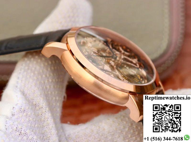 Audemars Piguet Jules Audemars Tourbillon 26357Pt.Zz.D028Cr.01 18K Rose Gold Skeleton Dial-Rep Time Watches