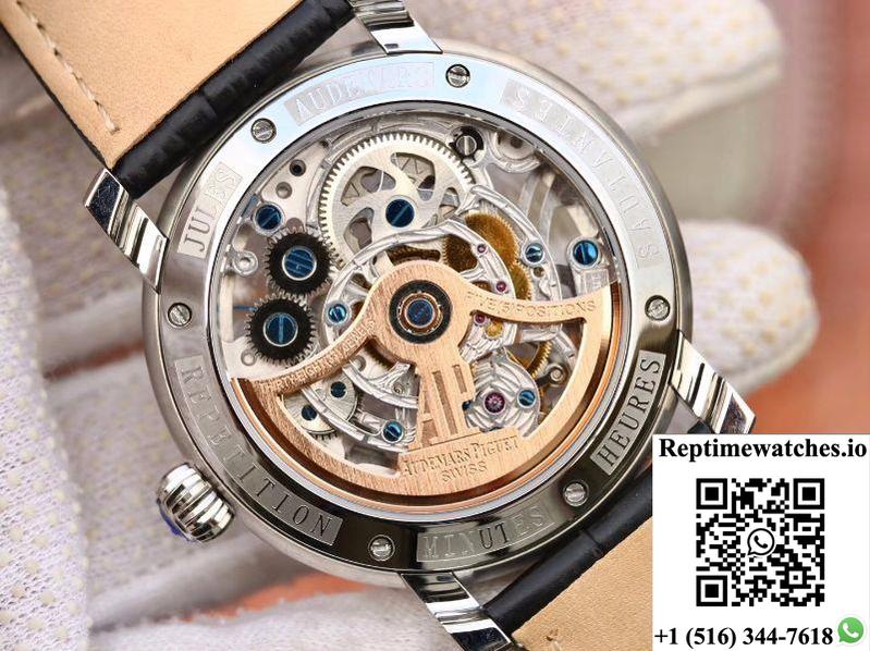 Audemars Piguet Jules Audemars Tourbillon 26357Pt.Zz.D028Cr.02 Skeleton Dial-Rep Time Watches