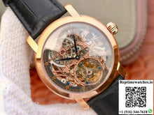 Audemars Piguet Jules Audemars Tourbillon 26357PT.ZZ.D028CR.01 18K Rose Gold Skeleton Dial - Watches