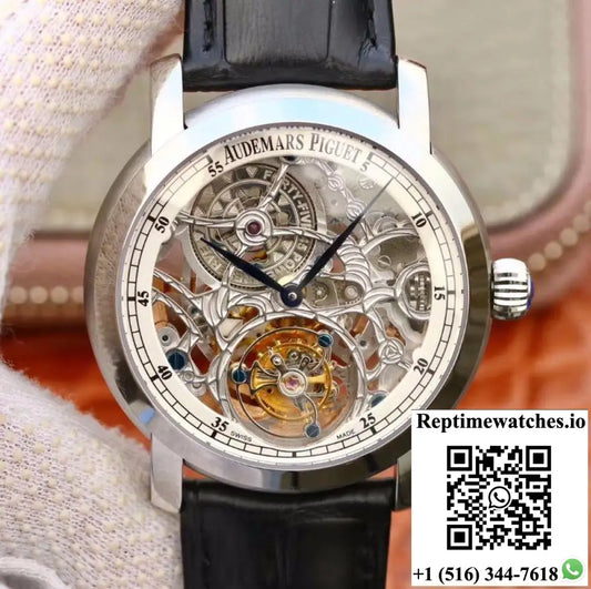Audemars Piguet Jules Audemars Tourbillon 26357PT.ZZ.D028CR.02 Skeleton Dial - Watches