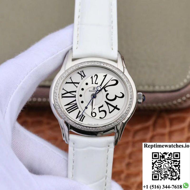 Audemars Piguet Millenary 77301St.Zz.D015Cr.01 White Dial-Rep Time Watches