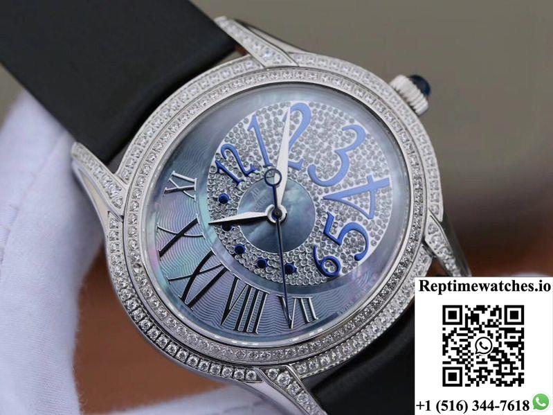 Audemars Piguet Millenary Ladies 77303Bc.Zz.D007Su.01 Mother Of Pearl Dial-Rep Time Watches