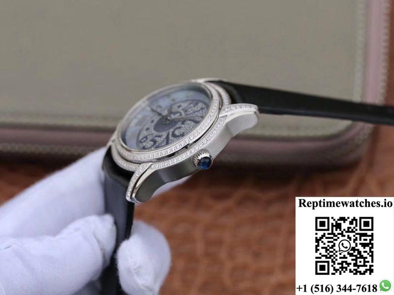 Audemars Piguet Millenary Ladies 77303Bc.Zz.D007Su.01 Mother Of Pearl Dial-Rep Time Watches