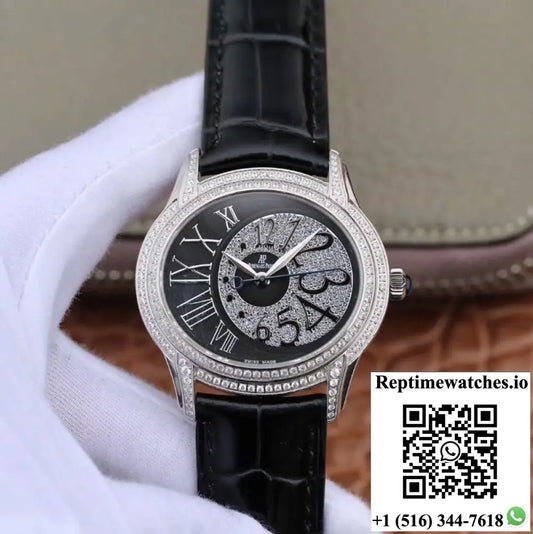 Audemars Piguet Millenary Lady 77302BC.ZZ.D001CR.01 Black Dial - Watches