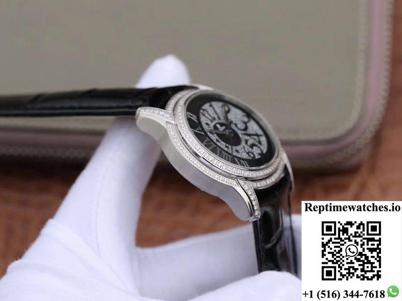 Audemars Piguet Millenary Lady 77302Bc.Zz.D001Cr.01 Black Dial-Rep Time Watches