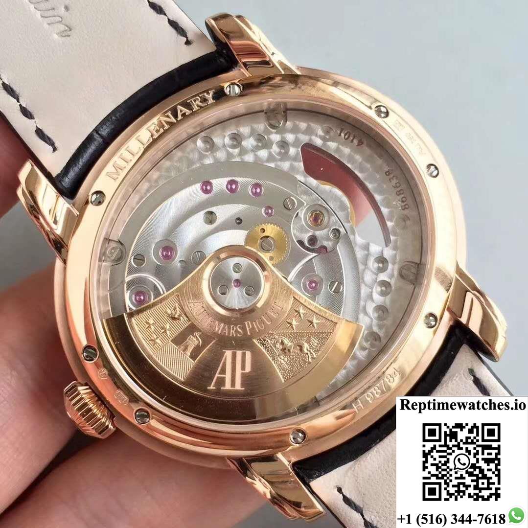 Audemars Piguet Royal Millenary 4101 15350Or.Oo.D093Cr.01 V9 Factory Skeleton Dial-Rep Time Watches