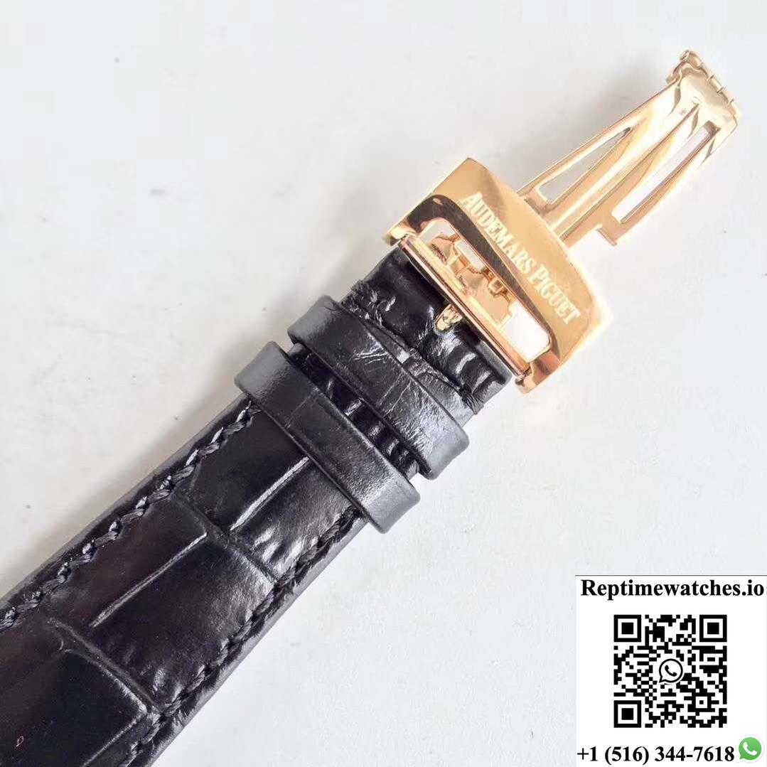 Audemars Piguet Royal Millenary 4101 15350Or.Oo.D093Cr.01 V9 Factory Skeleton Dial-Rep Time Watches