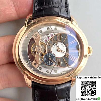 Audemars Piguet Royal Millenary 4101 15350Or.Oo.D093Cr.01 V9 Factory Skeleton Dial-Rep Time Watches