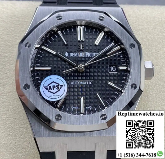 Audemars Piguet Royal Oak 15400 APS Factory Rubber Strap - Watches
