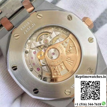 Audemars Piguet Royal Oak 15400 JF Factory Rose Gold Black Dial - Watches