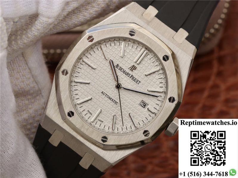 Audemars Piguet Royal Oak 15400 Jf Factory White Dial-Rep Time Watches