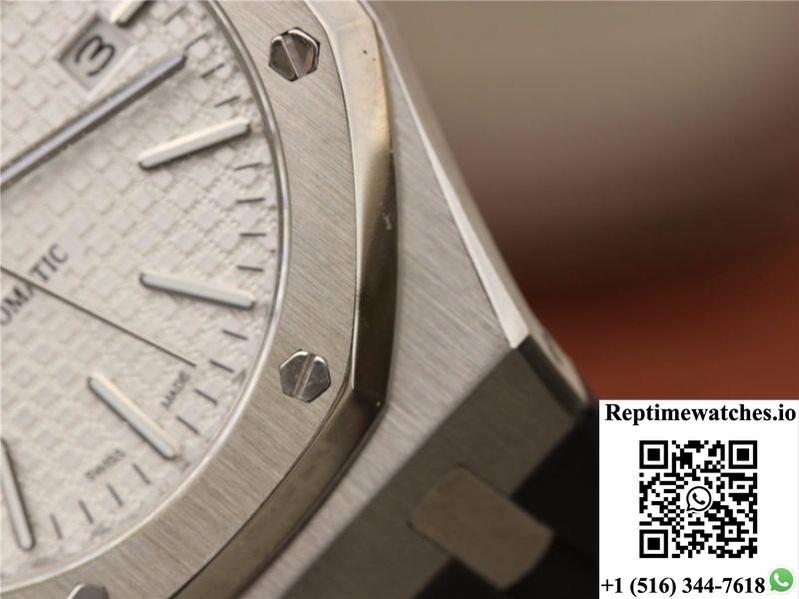 Audemars Piguet Royal Oak 15400 Jf Factory White Dial-Rep Time Watches