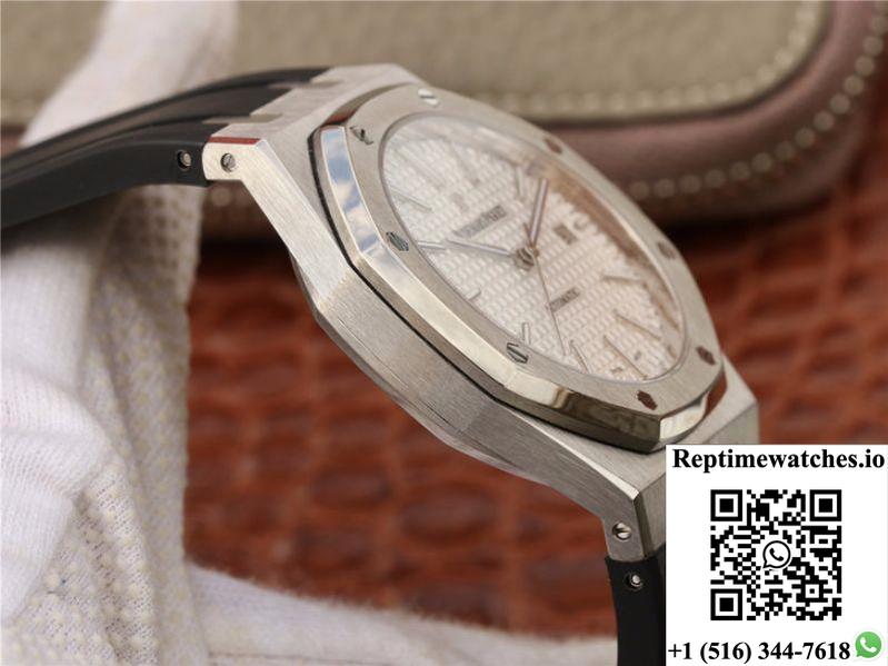 Audemars Piguet Royal Oak 15400 Jf Factory White Dial-Rep Time Watches