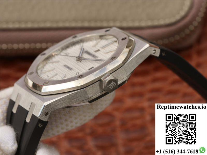 Audemars Piguet Royal Oak 15400 Jf Factory White Dial-Rep Time Watches