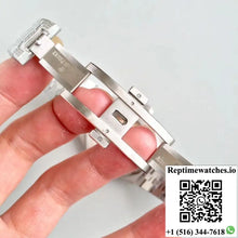 Audemars Piguet Royal Oak 15400.OR Full Diamond White Dial - Watches