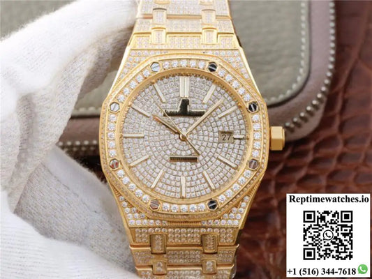 Audemars Piguet Royal Oak 15400.OR01 Diamonds Dial - Watches
