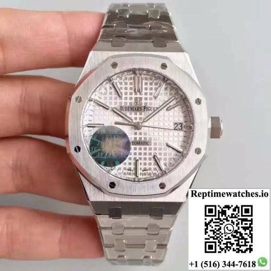 Audemars Piguet Royal Oak 15400 Silver Dial JF Factory V5 - Watches
