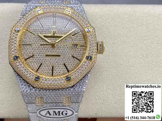 Audemars Piguet Royal Oak 15400OR.020 AMG Factory Diamond Dial