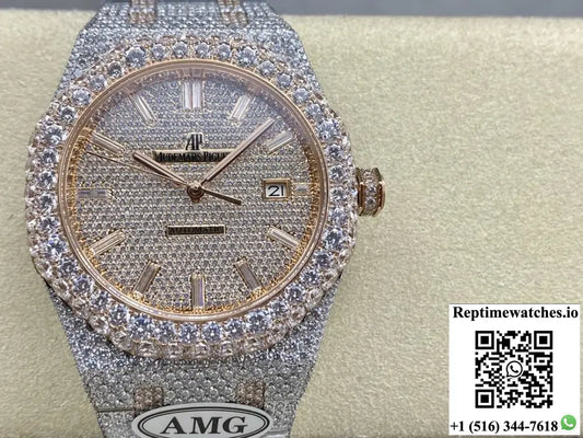 Audemars Piguet Royal Oak 15400OR.021 AMG Factory Date Display